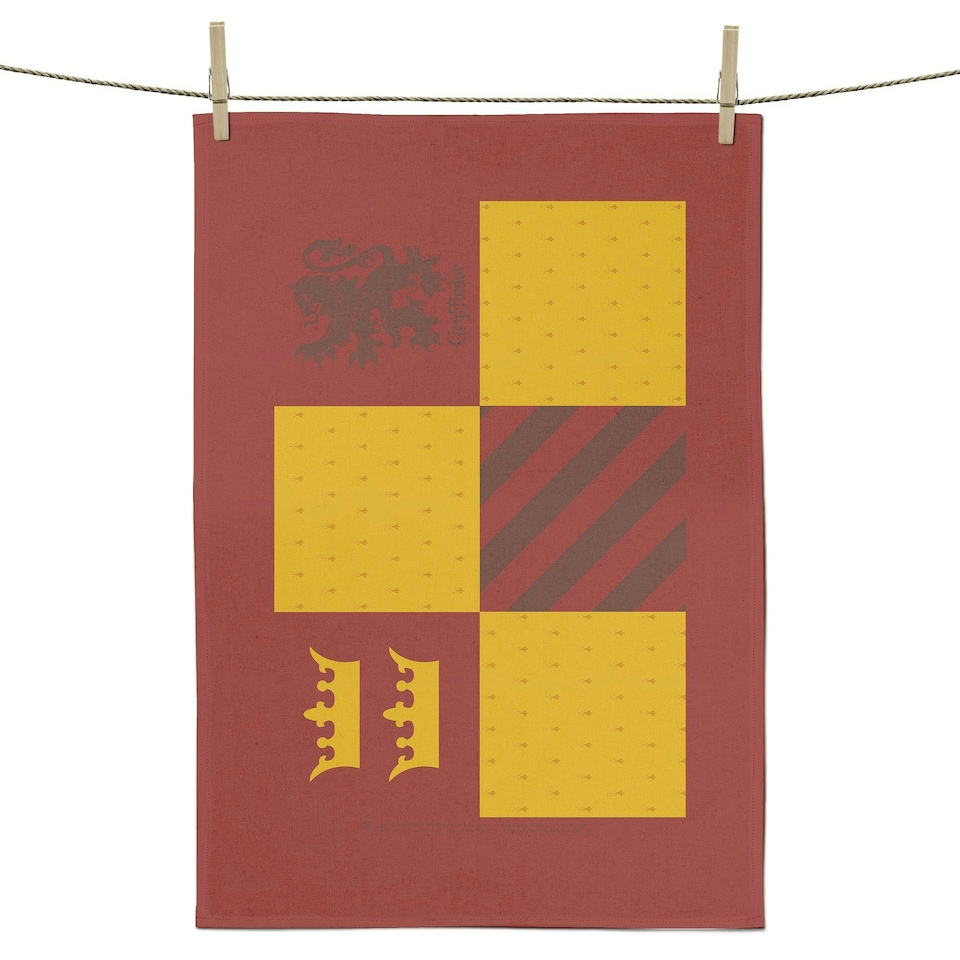 image 1 of Harry Potter Gryffindor House Tea Towel N/A
