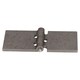 image 3 of Pack of 2 Solid Drawn Steel Butt Hinges Extra Heavy Duty Industrial 50x120mm Silver
