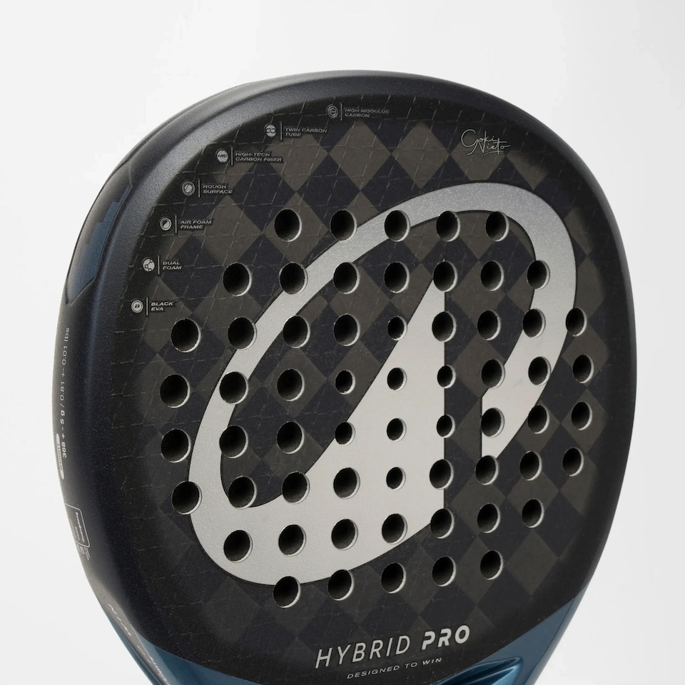 image 1 of Decathlon Padel Racket Hybrid Pro Coki Nieto