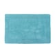 image 2 of Heavyweight Reversible Bath Mat Rug 53 x 85cm - Turquoise