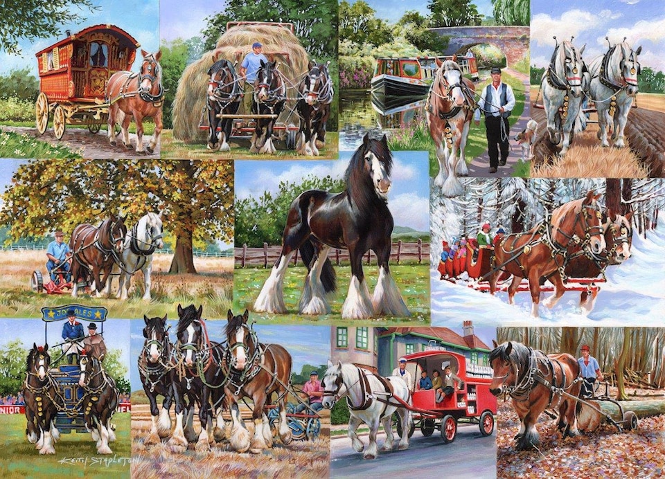 image 1 of The Heavy Mob 1000 Piece Jigsaw Puzzle