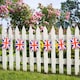 image 4 of Union Jack Flag Party Bunting 10m with 20 Square Flags