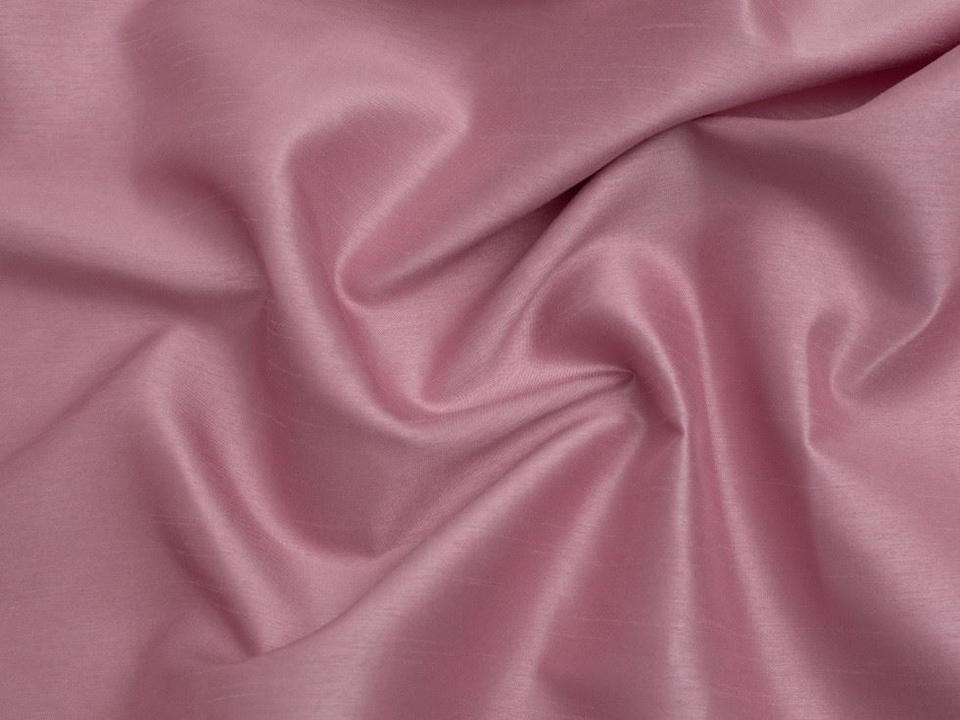 Minerva Core Range Pink Shantung Dupion Fabric for Dressmaking, 147cm / 57" Wide - per metre