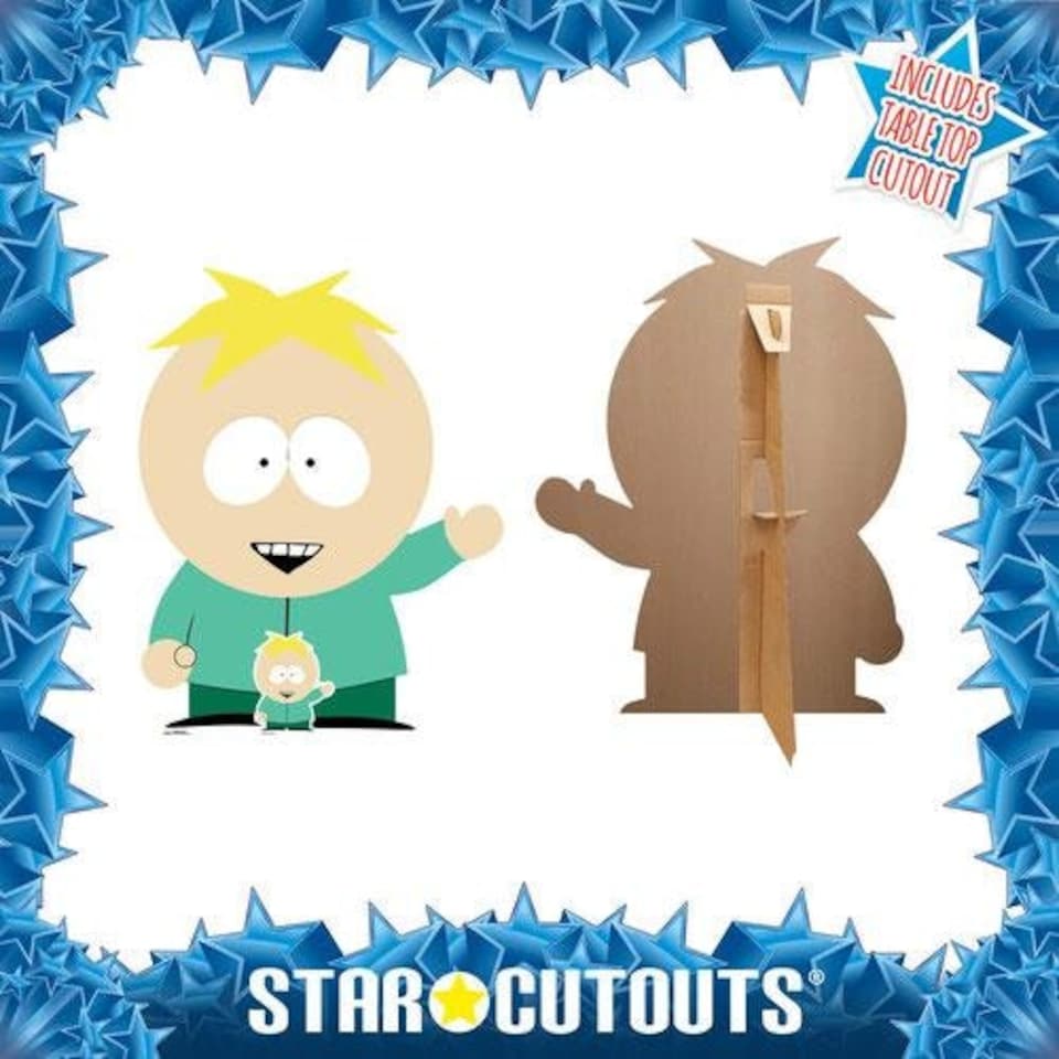 image 1 of Leopold “Butters” Stotch South Park Star Mini Cardboard Cutout 93cm