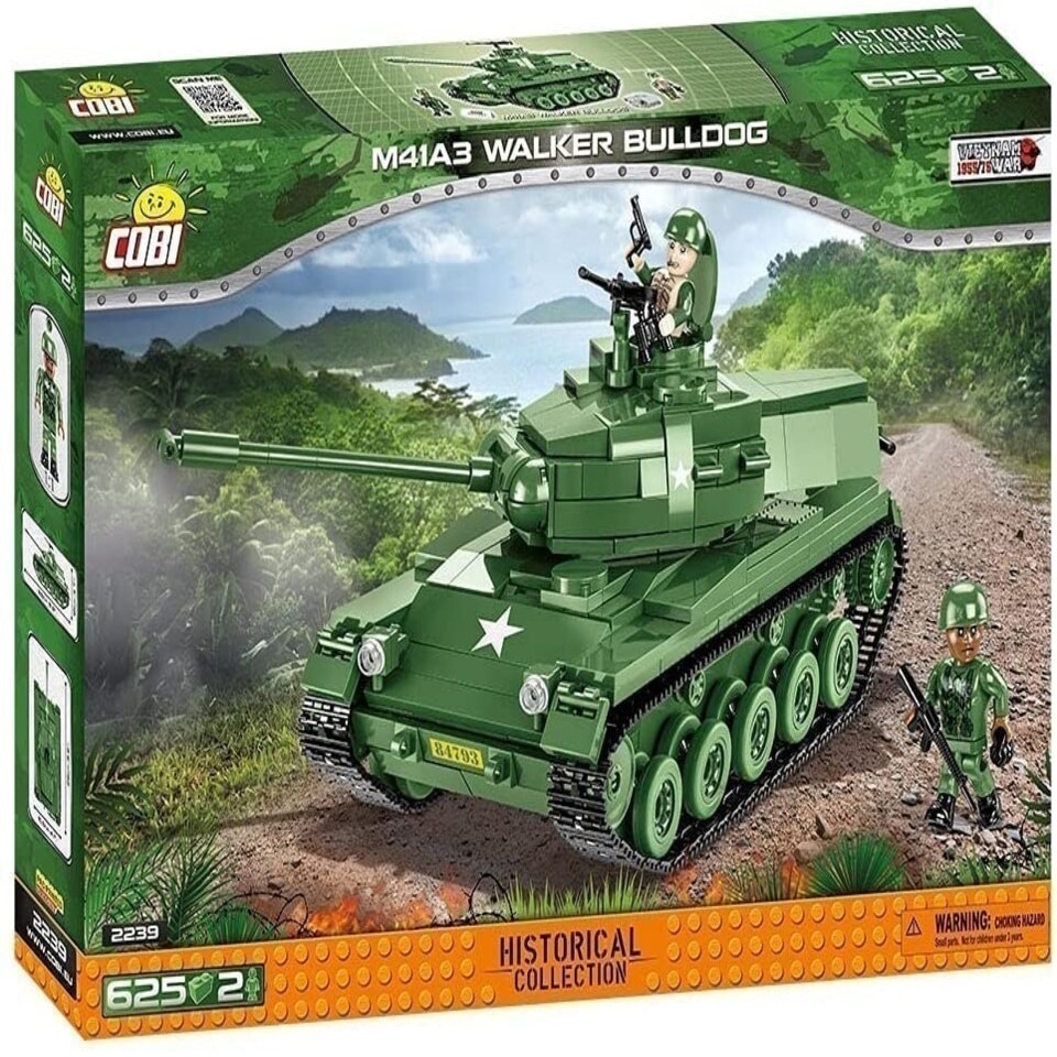 image 1 of Cobi - Vietnam War - M41A3 WALKER BULLDOG (625 Pieces)