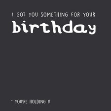 Something Birthday Card