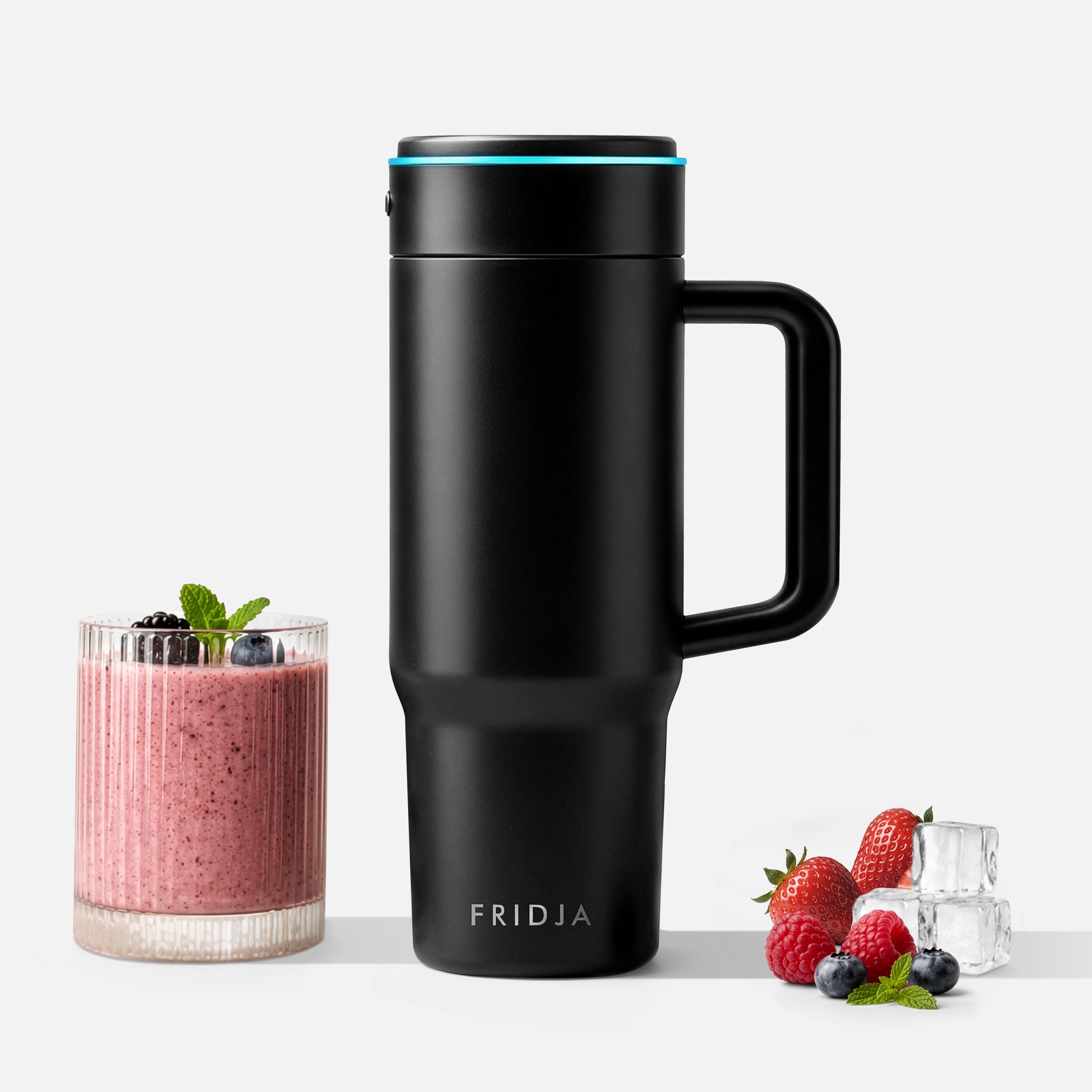 Fridja F600 Stainless Steel Portable Blender Insulated 500ml Cup USB-C