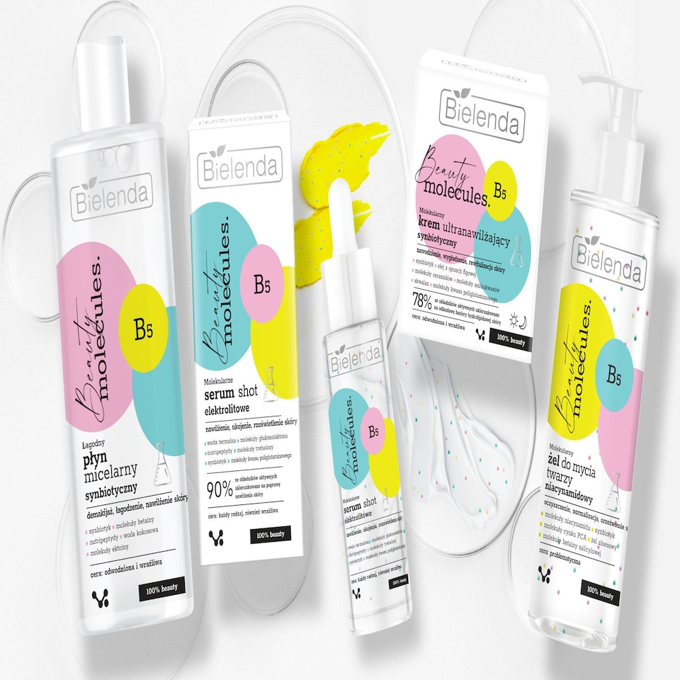 image 1 of Bielenda Beauty Molecules Molecular Synbiotic Serum Shot for Dehydrated and Sensitive Skin 30g