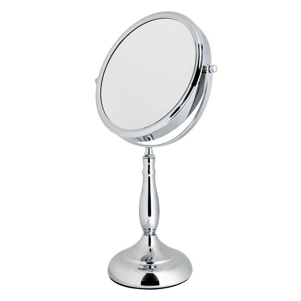 image 1 of Showerdrape Vidos 7x Magnifying Chrome Makeup Vanity Mirror