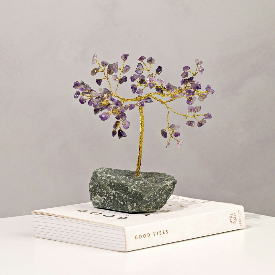 image 1 of Gemstone Tree Amethyst - Relax Small Purple