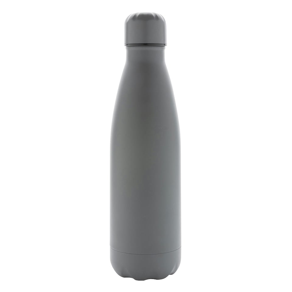 image 1 of XD Collection Stainless Steel 500ml Bottle - Grey - One Size Grey | One Size