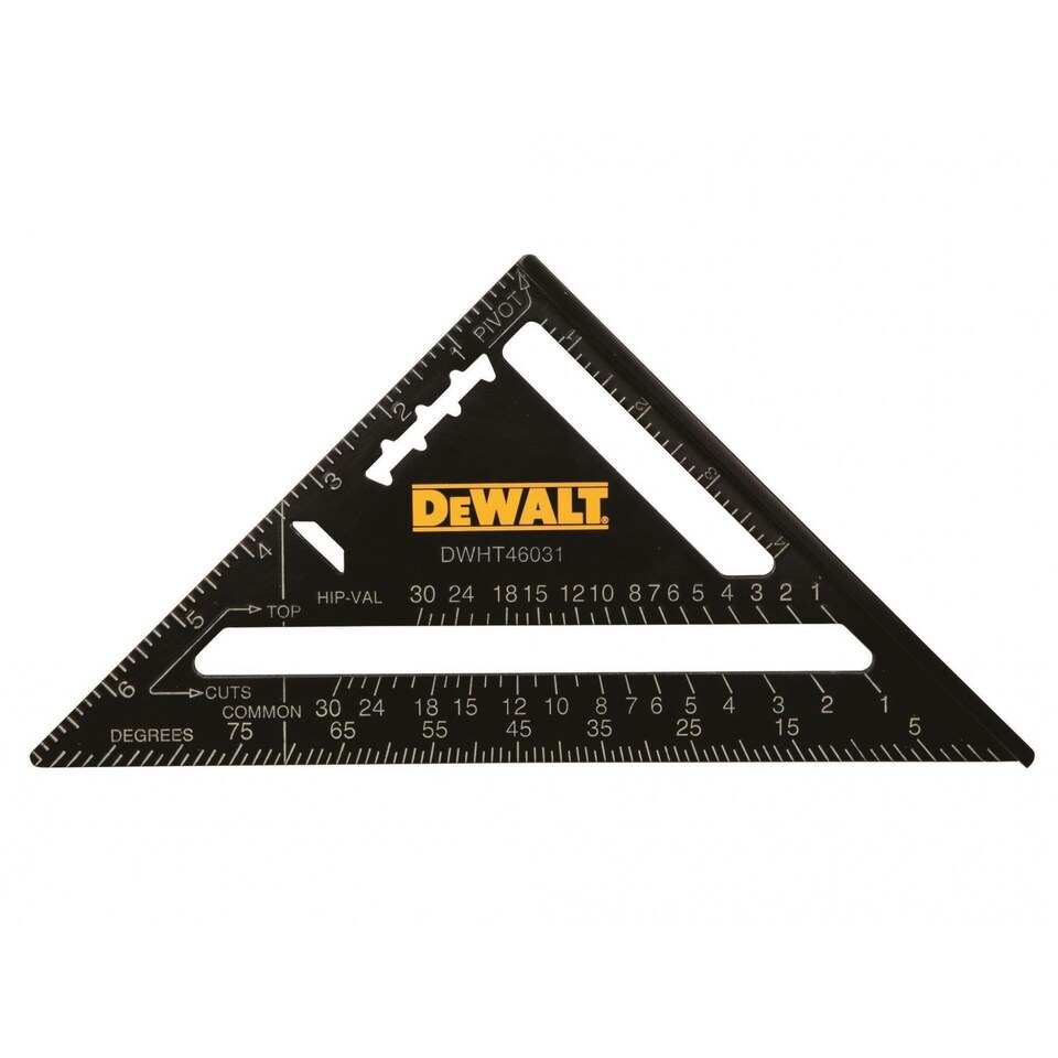 Dewalt Hand Tools Rafter Layout Square - Multi Colour - 7in