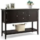 image 1 of COSTWAY Sideboard Storage Cabinet Narrow Console Table Brown