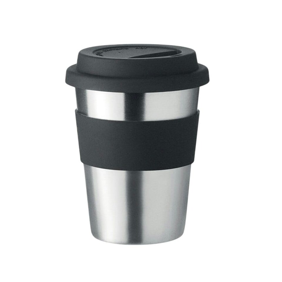 image 1 of MidOcean Irmug Stainless Steel 350ml Tumbler - Black - One Size | Black | 1