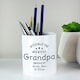 image 2 of Personalised Officially The Greatest Ceramic Storage Pot White