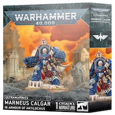 Marneus Calgar In Armour Of Antilochus Ultramarines Warhammer 40K