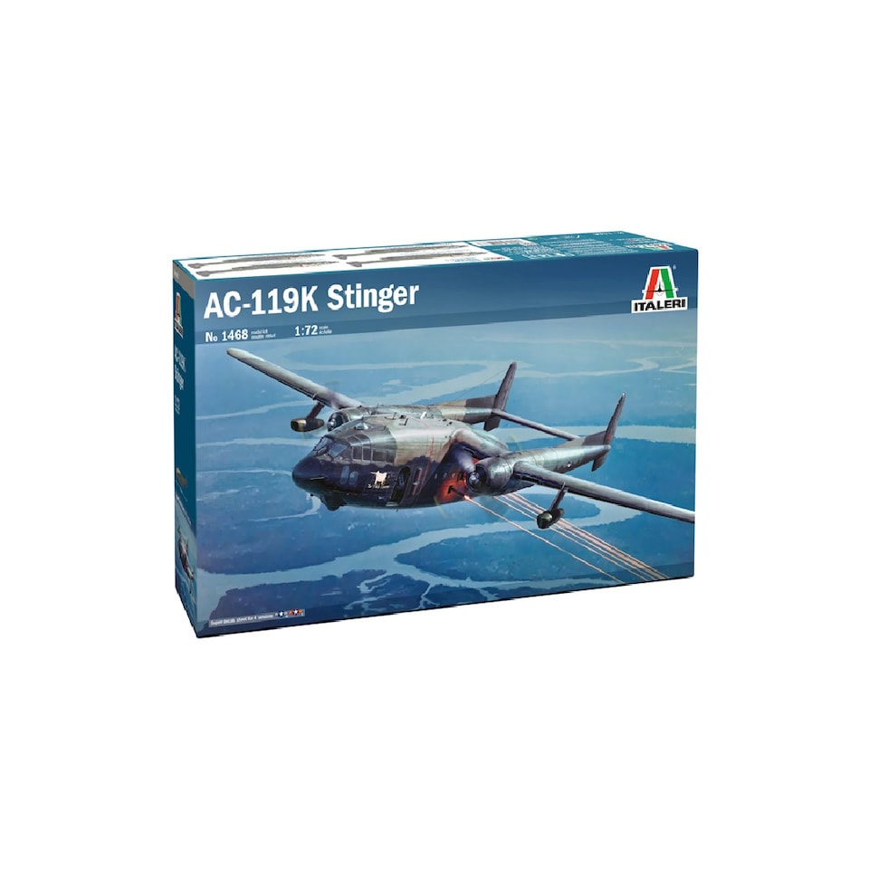 Italeri AC-119K Stinger Model Aircraft Construction Set