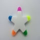 image 4 of 12 x 5in1 Starfish Design Highlighter Pens (Yellow,Blue,Green,Orange,Pink)
