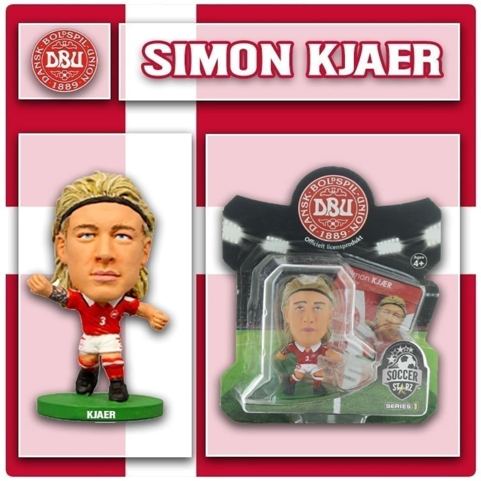 image 1 of Soccerstarz - Denmark - Simon Kjær - Home Kit