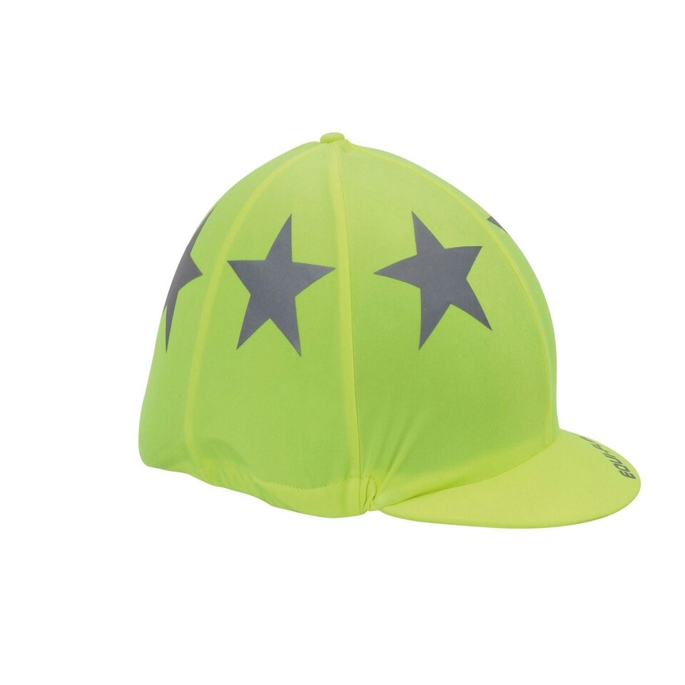 image 1 of Shires Equi-Flector® Hat Cover Yellow | Colour: Yellow
Size: One Size