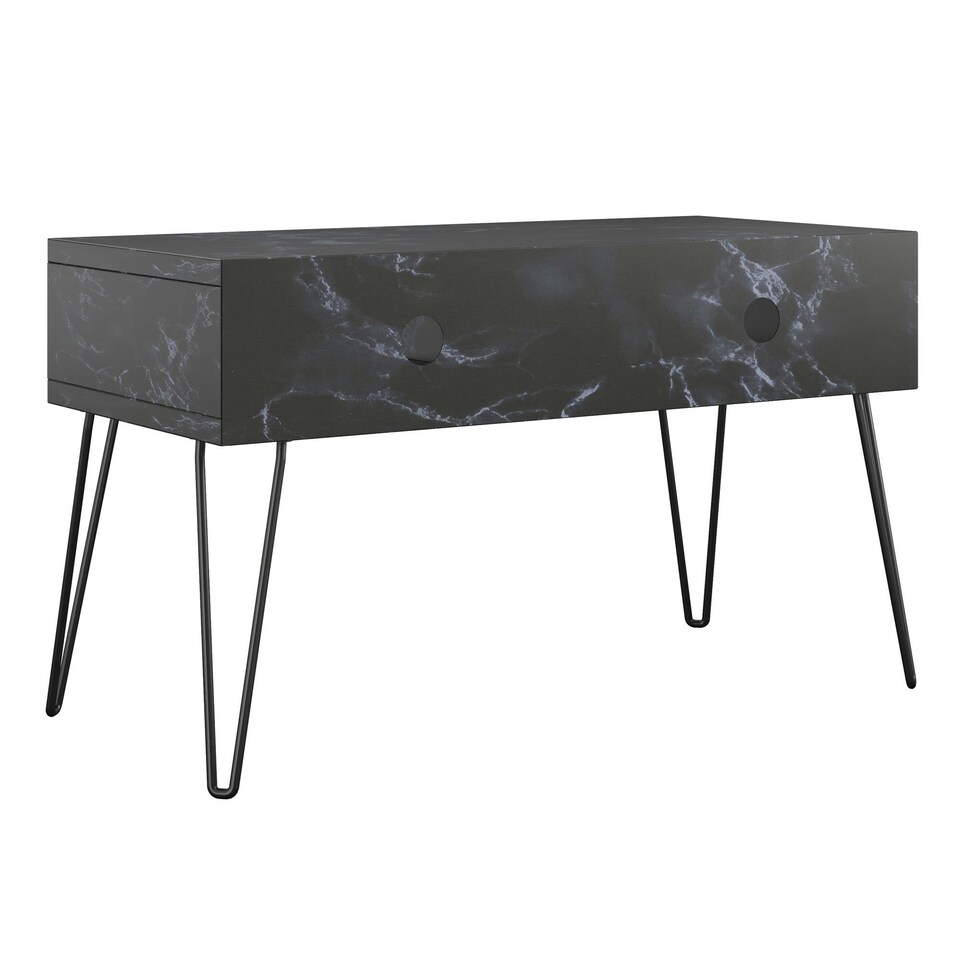 image 1 of Novogratz Athena TV-Stand Black Marble | Black | BLACK MARBLE | One Size | 131