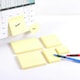 image 5 of Pack of 100 Self Sticky Notes 75x75mm Yellow