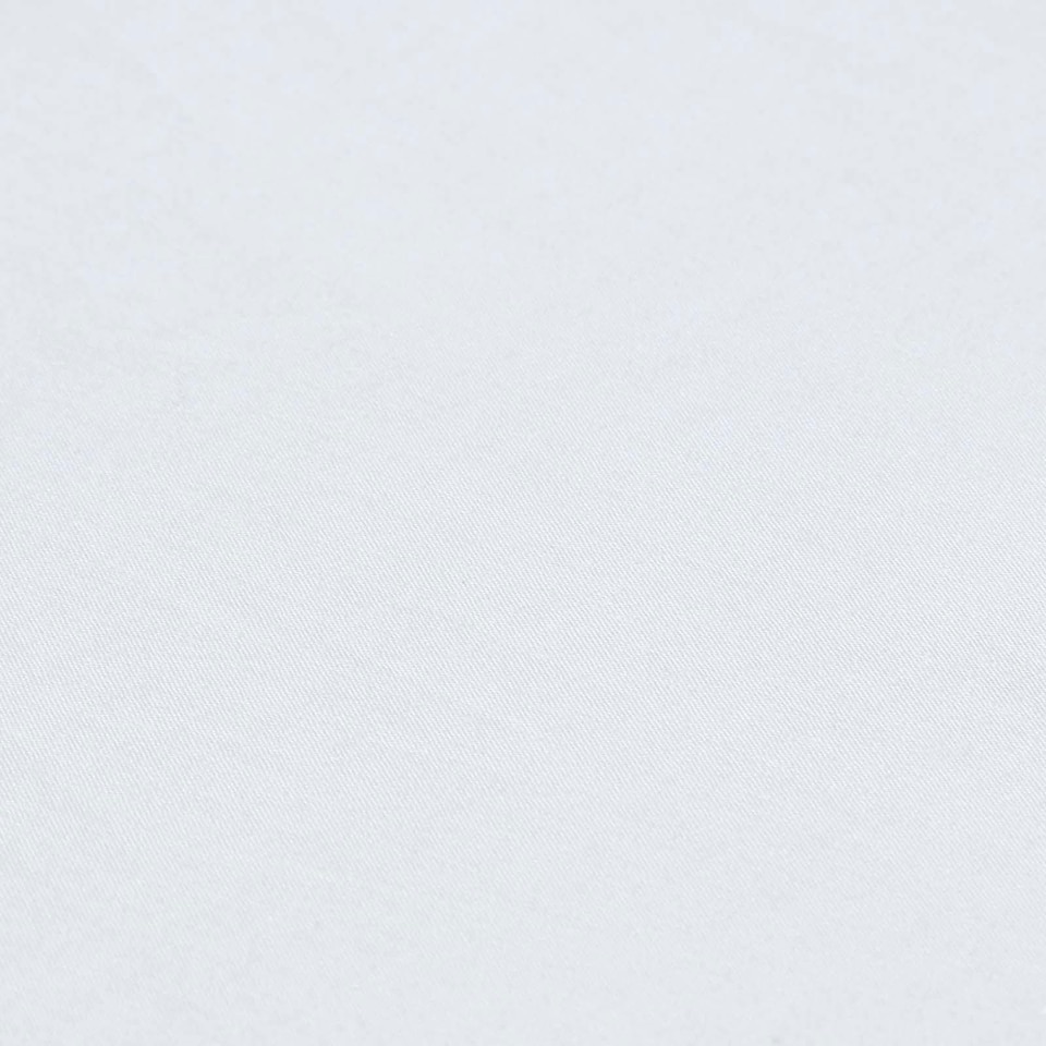 image 1 of Homescapes White Egyptian Cotton Fitted Sheet 200 TC, Double | White | Double