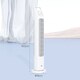 image 7 of HOMCOM Oscillating Tower Fan Floor Fan with 4H Timer for Home Office Silver