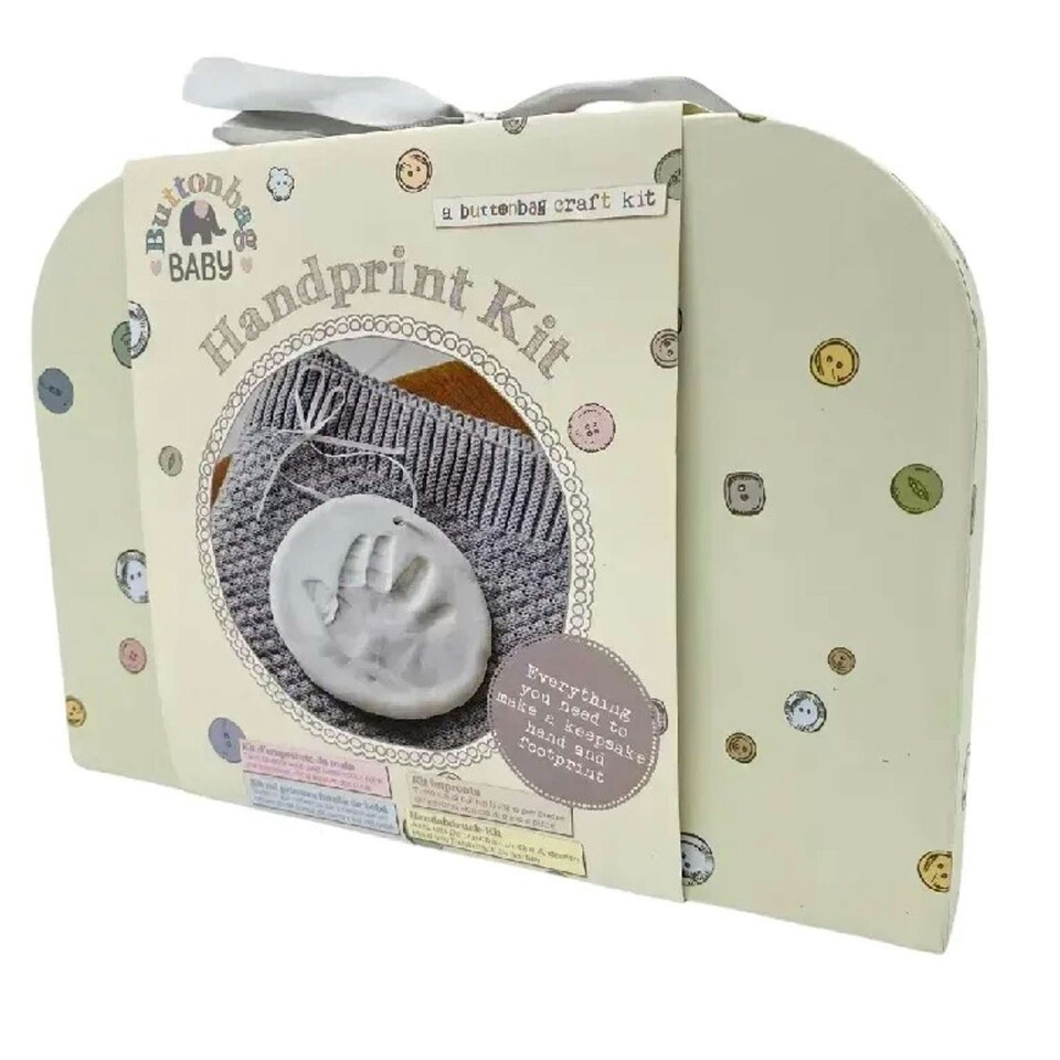 image 1 of Baby Hand Print Kit - Buttonbag