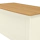 image 5 of Lancaster Blanket Box / Chest in Cream Ash & Oak (Ready Assembled) | Cream | Cream Ash & Oak
