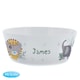 image 5 of Personalised Tiny Tatty Teddy Jungle Animals Plastic Bowl
