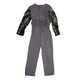 image 3 of Batman Boys Deluxe Costume - Black/Grey/Yellow - S S