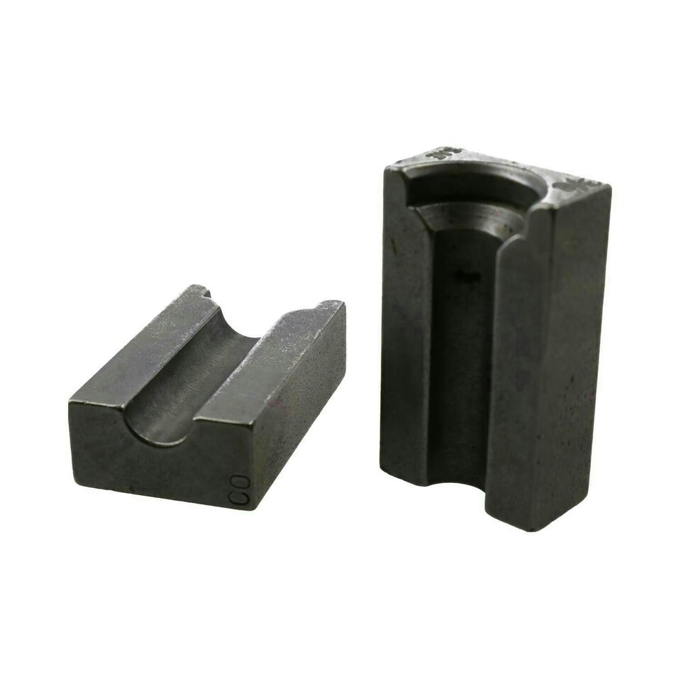 image 1 of 3/8" SAE Brake Pipe Flaring Bench Flare Tool Split Die Clamp Single Double