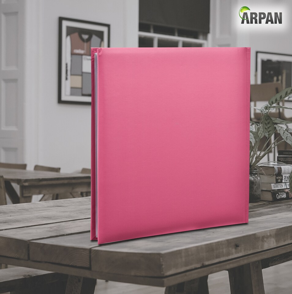 image 1 of 5"x7" Slip In Memo Bookbound Photo Album for 120 Photos – Hardcover Picture Album with Writing Space