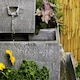 image 6 of Primrose Perth Solar 4 Tier Herb Planter Cascading Water Feature 42cm