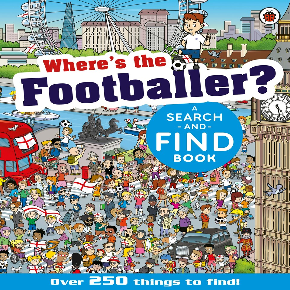 image 1 of Where's The Footballer?: A Search-And-Find Book