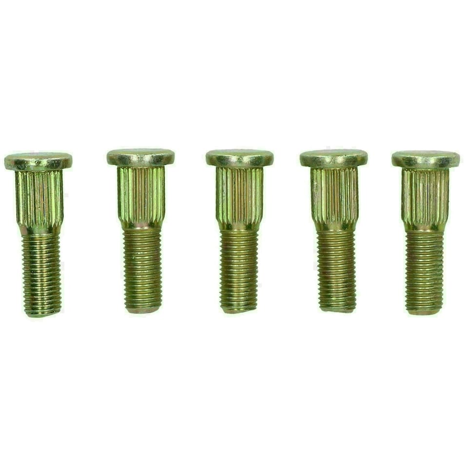 image 1 of M14 x 1.5 Replacement Wheel Bolts Spherical for Trailer Hubs Hub Pack of 5