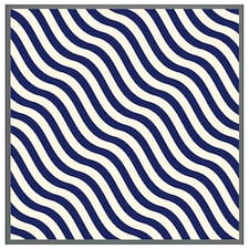 Wavey lines (Picture Frame) Grey | XS