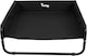 image 1 of Actiaspet Elevated Dog Bed Steel Frame Raised Pet Cot Black or Grey (Black, Medium)