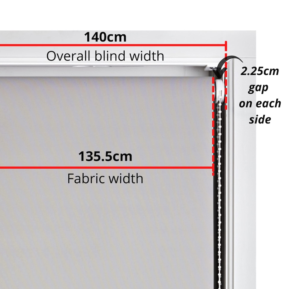 image 1 of Blackout Roller Blind Diamond Eyelet | Metal Fittings | Blue | Duck Egg Blue