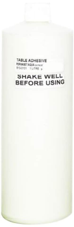 Permaset Permaset Table Adhesive, White, 1 Litre