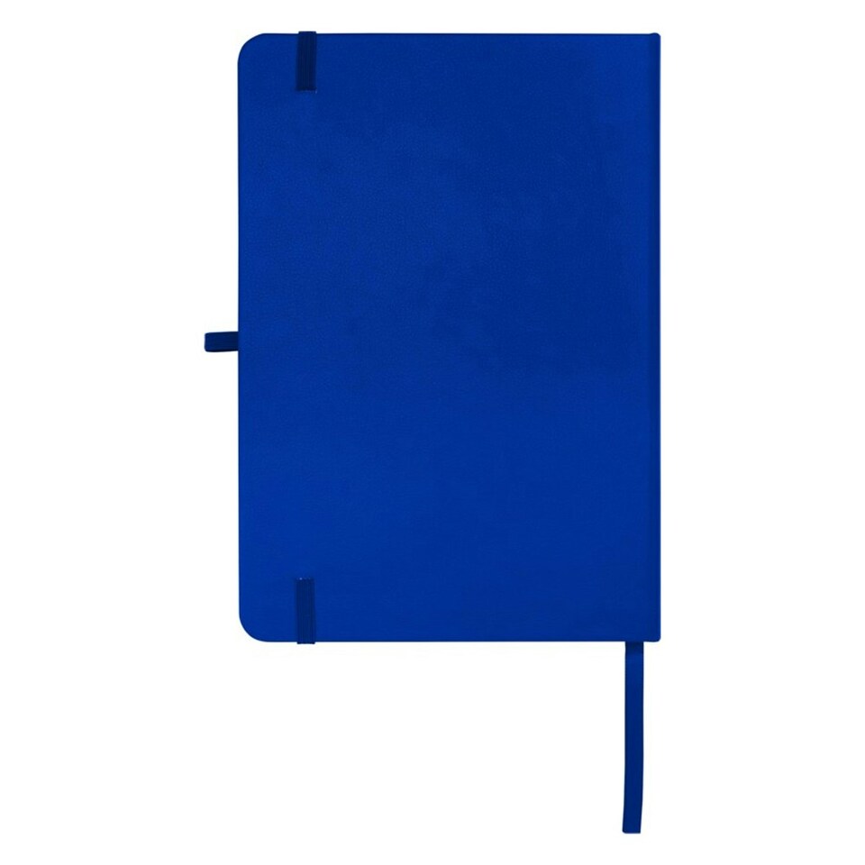 image 1 of Teak Hard Cover Recycled A5 Notebook - Royal Blue - One Size