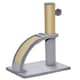 image 1 of PawHut Cat Tree for Indoor Cats with Scratching Post, Hanging Ball, Grey