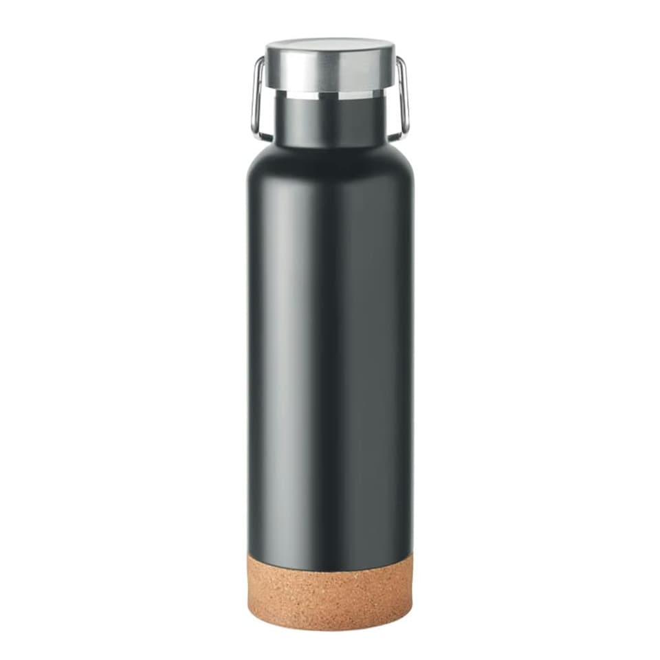 image 1 of MidOcean Ives Cork 500ml Bottle - Black - One Size | Black | One Size