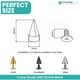 image 2 of 7x10mm Cone Spike Studs Screw Back for Leather Craft - 10pcs