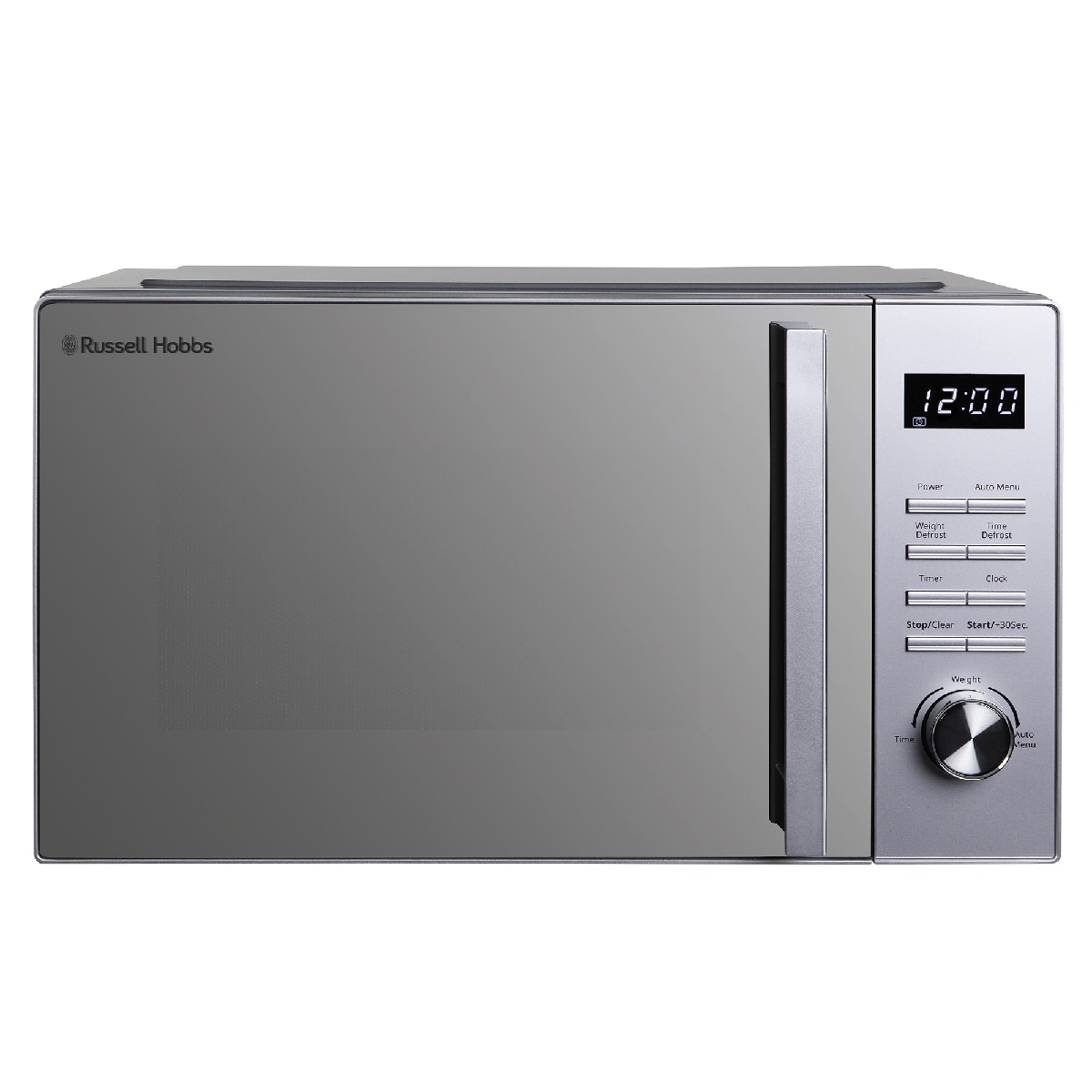Russell Hobbs RHFM2365S 23L Flatbed Digital Microwave in Silver