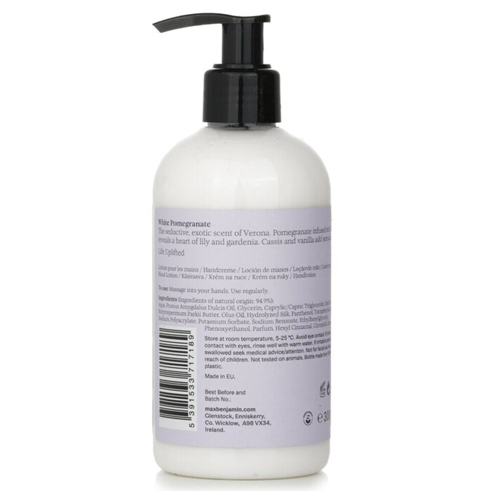 image 1 of Natural Hand & Body Lotion - White Pomegranate - 300ml