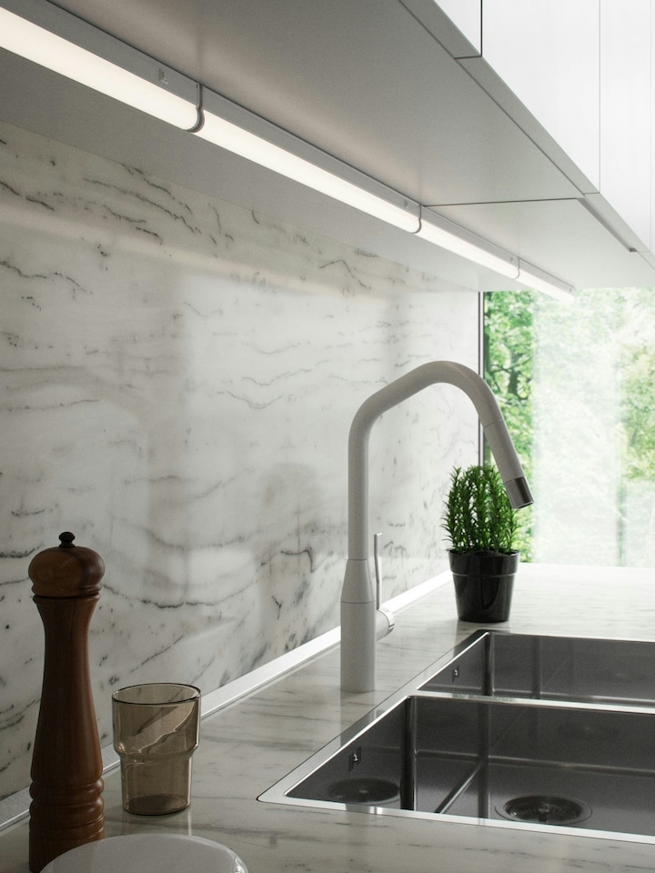 image 1 of Latona 11W | Batten Light Fitting | White