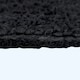 image 4 of Homescapes Luxury Reversible Round Bath Mat - Black Black