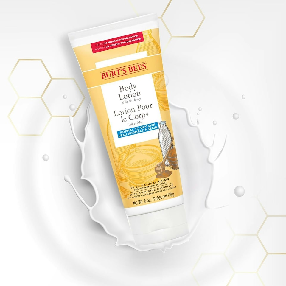 image 1 of Burts Bees Burts Bees Natural Moisturising Milk and Honey Body Lotion 6oz.